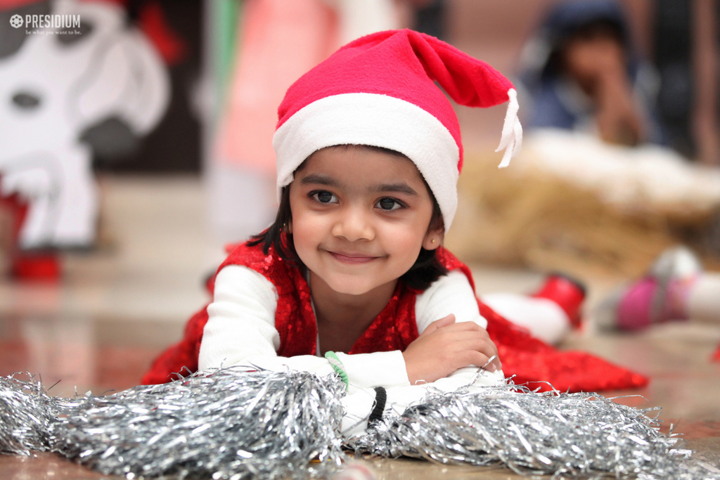 Presidium Indirapuram, YOUNG PRESIDIANS RING IN THE FESTIVITIES OF CHRISTMAS